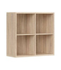 Regał Nepo Plus 4 półki dąb sonoma
