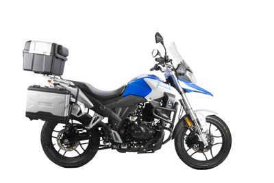 Motocykl Junak RX ONE - 125 cm3 - ABS - Srebrno-niebieski, Transport GRATIS. Prawdziwe raty 0%