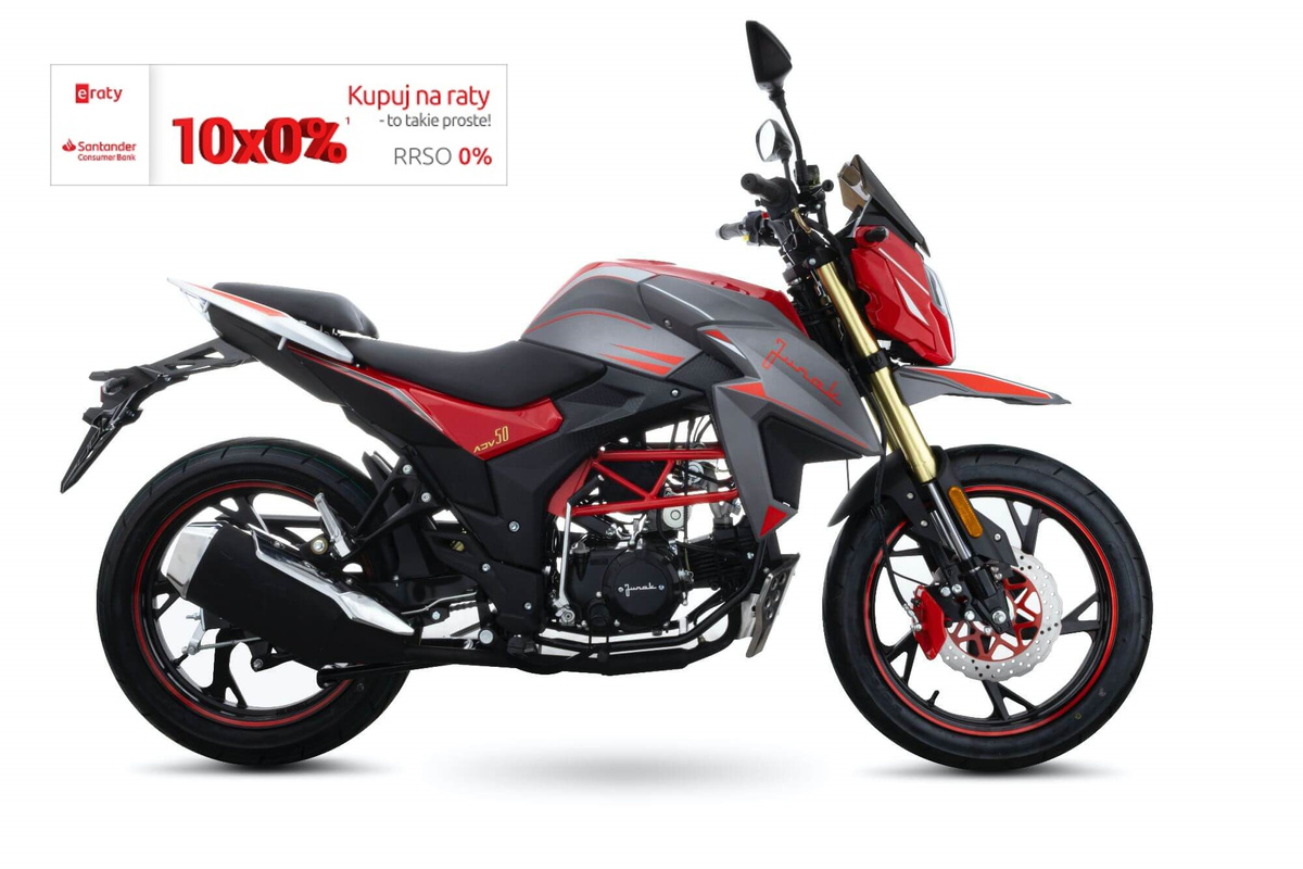 Motorower Junak ADV 50 - 49 cm3 - Transport GRATIS. Prawdziwe raty 0%