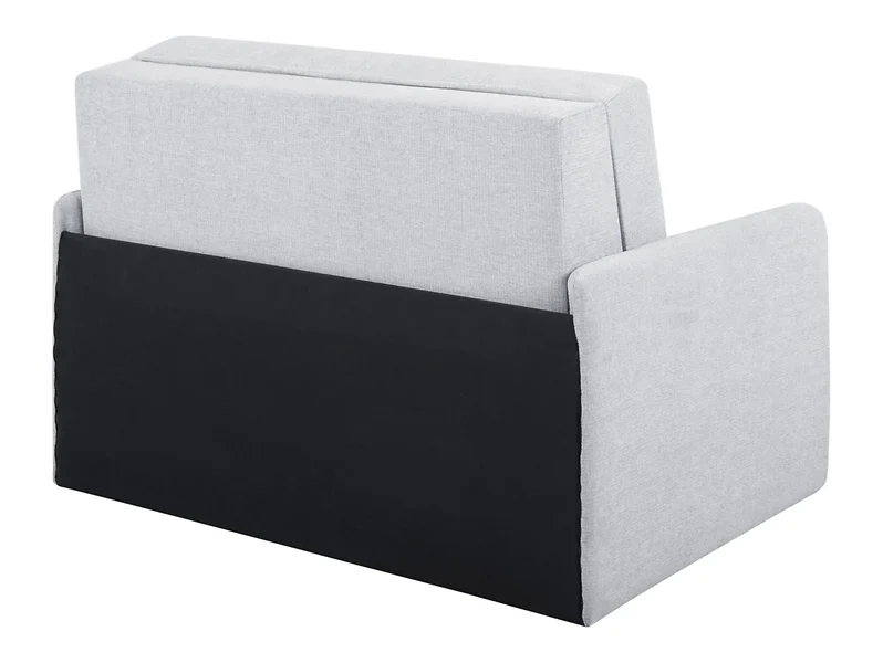 Sofa Como z funkcja spania i pojemnikiem beżowa BRW Black Red White