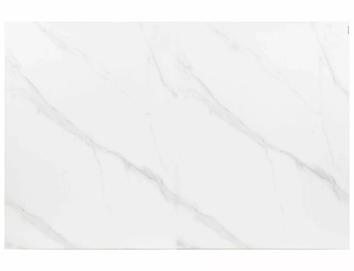 Stół Westin SC 120/180 Rozkładany Biały marmur/czarny mat Signal