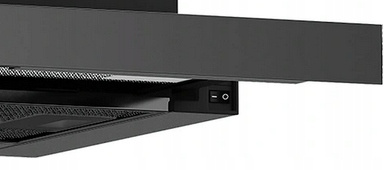 Okap Teleskopowy Kernau KTH 10.164 B Czarny