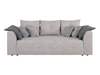 Sofa Tapicerowana Kanapa Royal IV szara funkcja spania Black Red White BRW