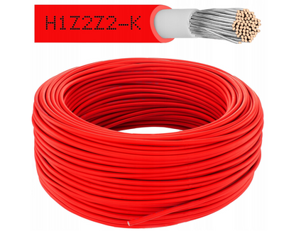 Przewód H1Z2Z2-K 6MM 2 Czerwony