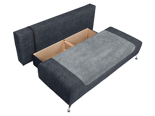 Sofa Daria III Doro z funkcja spania szara  Black Red White, BRW