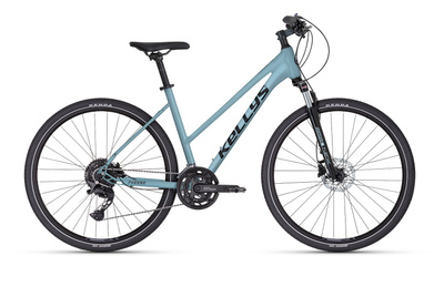 KELLYS PHEEBE 30 BŁĘKITNY KOŁA 28 2025 RAMA S (155-170 CM) GRATIS POMPKA