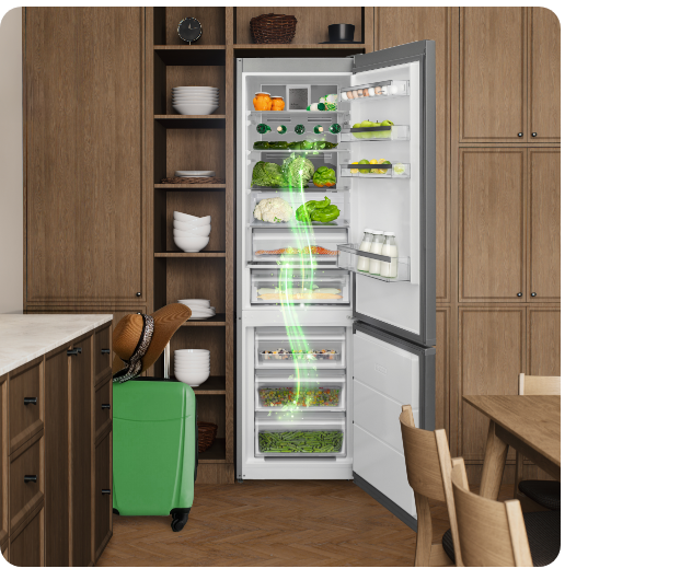 Lodówka Kernau KFRC20265NFMCX