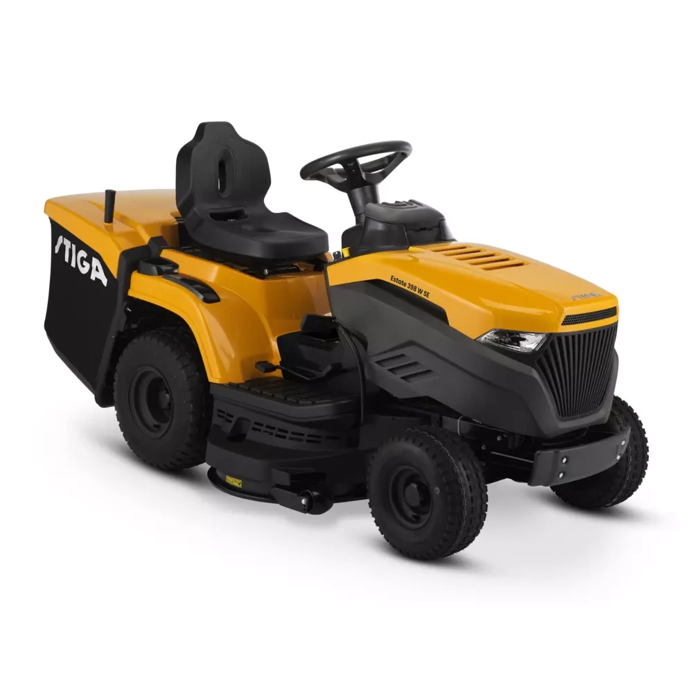 Traktor ogrodowy Stiga Estate 398 W SE 2cyl PŁUG 100cm + ŁAŃCUCHY