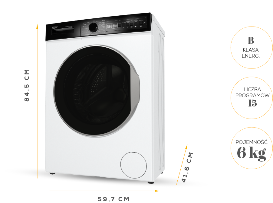 PRALKA KERNAU KFWM6423ISTEAM