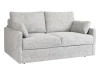 Sofa dwuosobowa Amalia rozkładana z pojemnikiem szara BRW, Black Red White