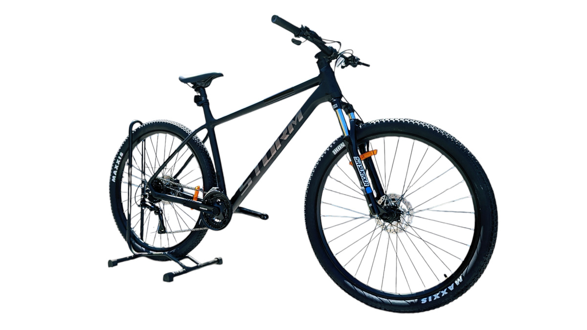 STORM TRAIL 1.0 2HD CZARNO-SZARY KOŁA 29 2025 RAMA 21 GRATIS POMPKA!