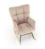 Fotel Bujany VASCO Beżowy HALMAR