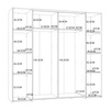 Szafa ubraniowa Narago KLTS62322-C830 Forte