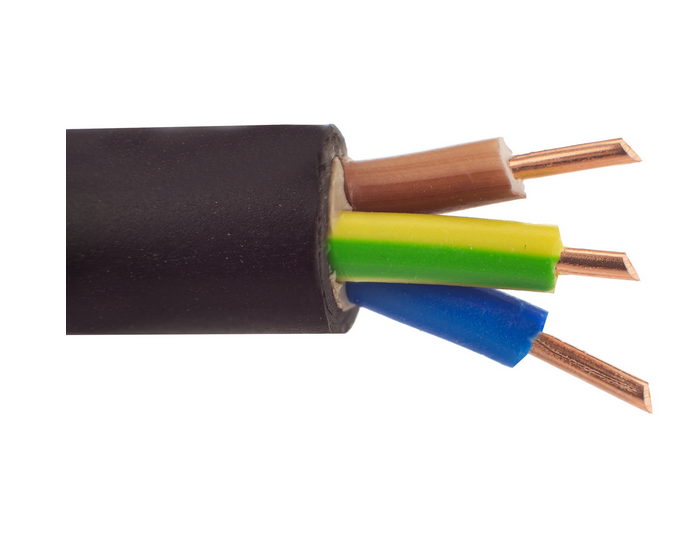 Przewód YKY 3x2,5 żo 0,6/1kV NYY-O/J