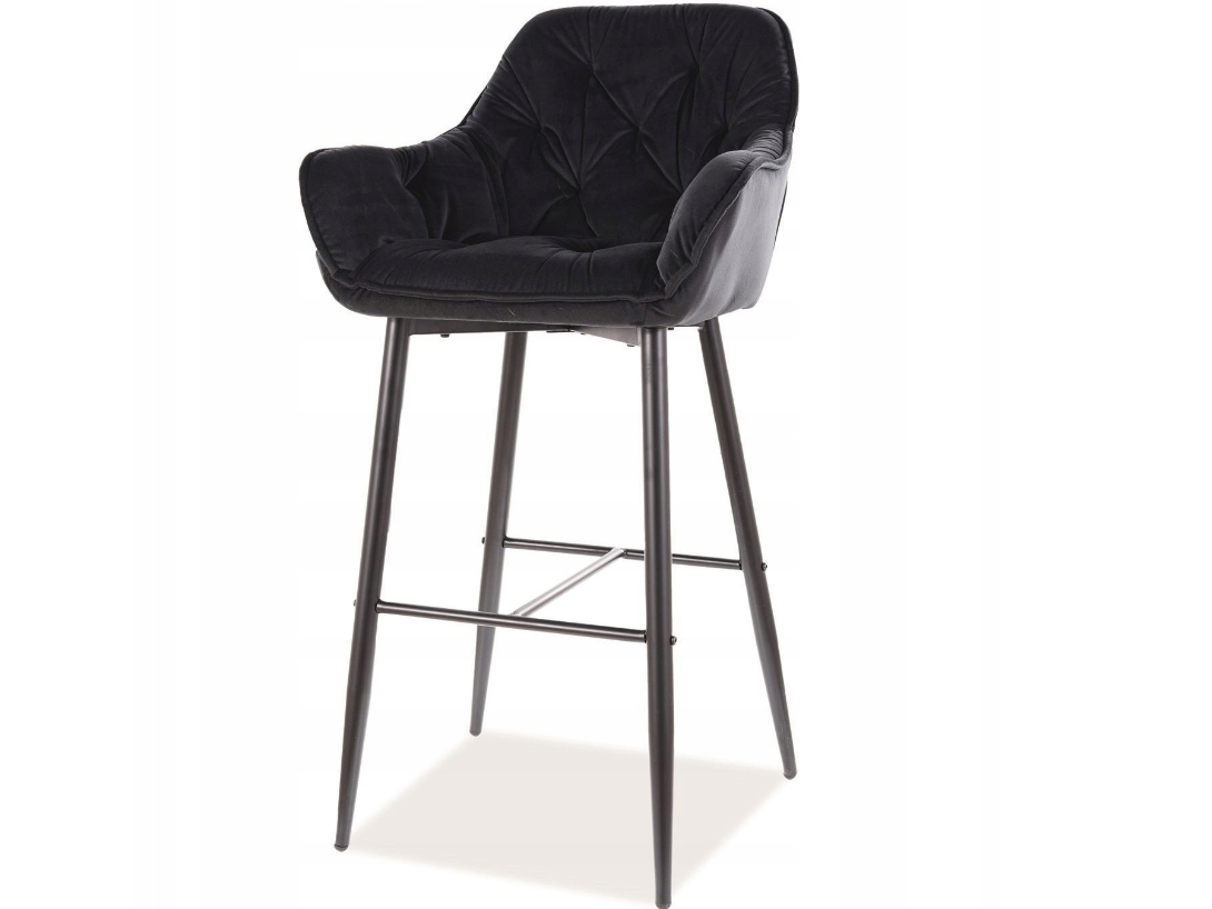 HOKER CZARNY VELVET AMADIO AHC02