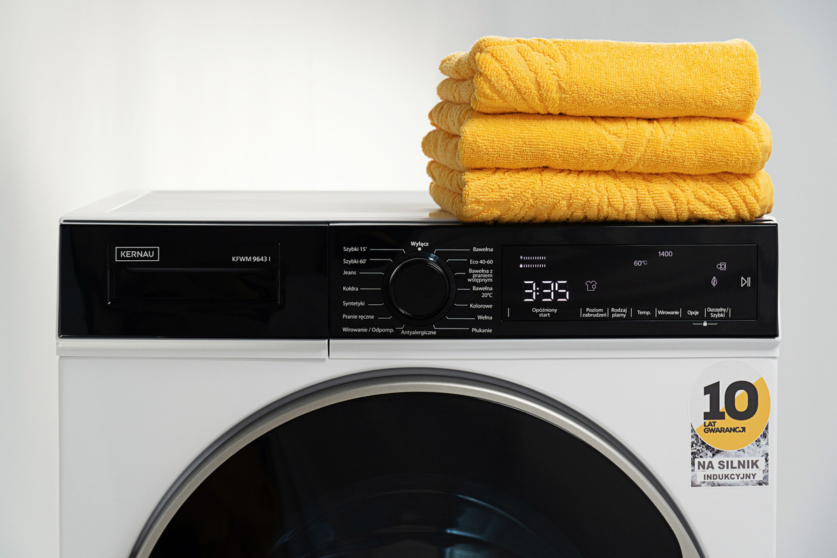 PRALKA KERNAU KFWM 9643 I Steam 5 LAT GWARANCJI* + Mata