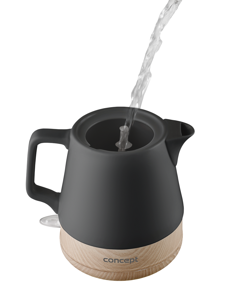 Czajnik ceramiczny 1 l Concept RK0062 Antracyt
