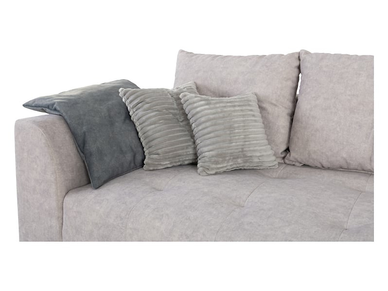 Sofa Tapicerowana Kanapa Royal IV szara funkcja spania Black Red White BRW
