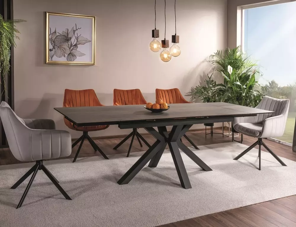 Krzesło AZALIA VELVET - cynamonowe SIGNAL