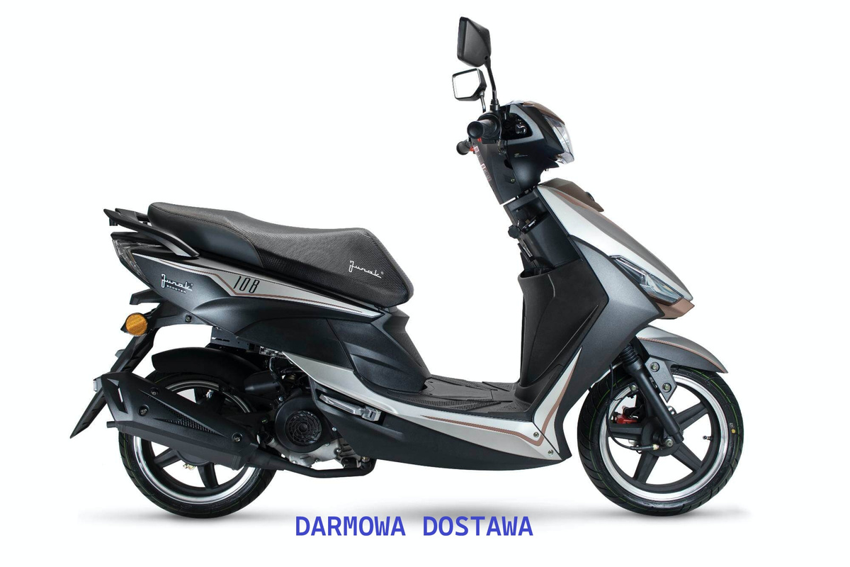Skuter Junak 108 - 49 cm3 - Transport GRATIS. Prawdziwe raty 0%