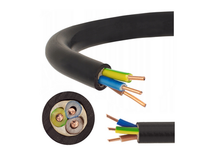 Przewód YKY 3x2,5 żo 0,6/1kV NYY-O/J