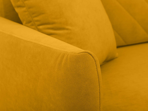 Sofa Logan żółty Mavel 68 Yellow BRW