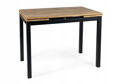 STÓŁ DĄB ARTISAN/CZARNY AMADIO ASG21