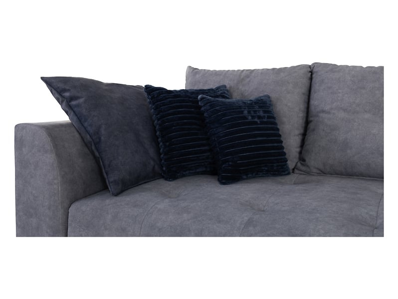Sofa Tapicerowana Kanapa Royal IV ciemnoszara funkcja spania BRW