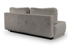 Sofa Centaur z funkcją spania i pojemnikiem jasnoszara BRW, Black Red White