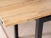 STÓŁ DĄB ARTISAN/CZARNY AMADIO ASG21
