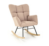 Fotel Bujany VASCO Beżowy HALMAR