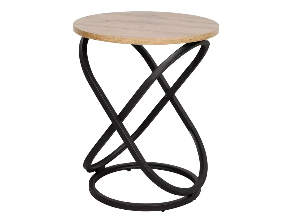 Ława EOS E 45x45 - dąb artisan/czarny EOSEDAC SIGNAL