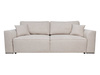 Sofa trzyosobowa Lora rozkładana z pojemnikiem beżowa Black Red White, BRW