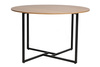 Stół Alto fi120 Dąb Artisan Czarny Kuchnia Salon SIGNAL