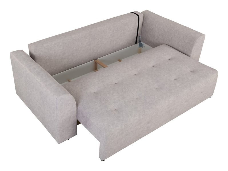 Sofa Tapicerowana Kanapa Royal IV szara funkcja spania Black Red White BRW