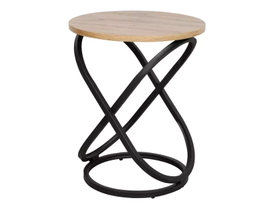 Ława EOS E 45x45 - dąb artisan/czarny EOSEDAC SIGNAL