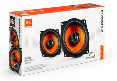 JBL Stage 1 52F Głośniki samochodowe 13cm / 130mm 2 drożne 320W / 40W RMS