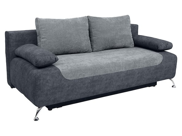 Sofa Daria III Doro z funkcja spania szara  Black Red White, BRW