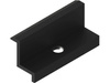 Boczny uchwyt panelu czarny BUF40L