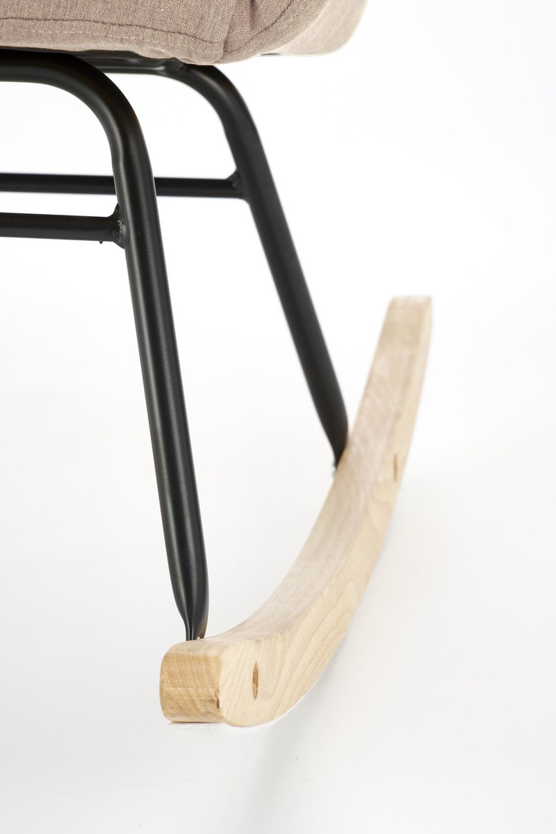 Fotel Bujany VASCO Beżowy HALMAR