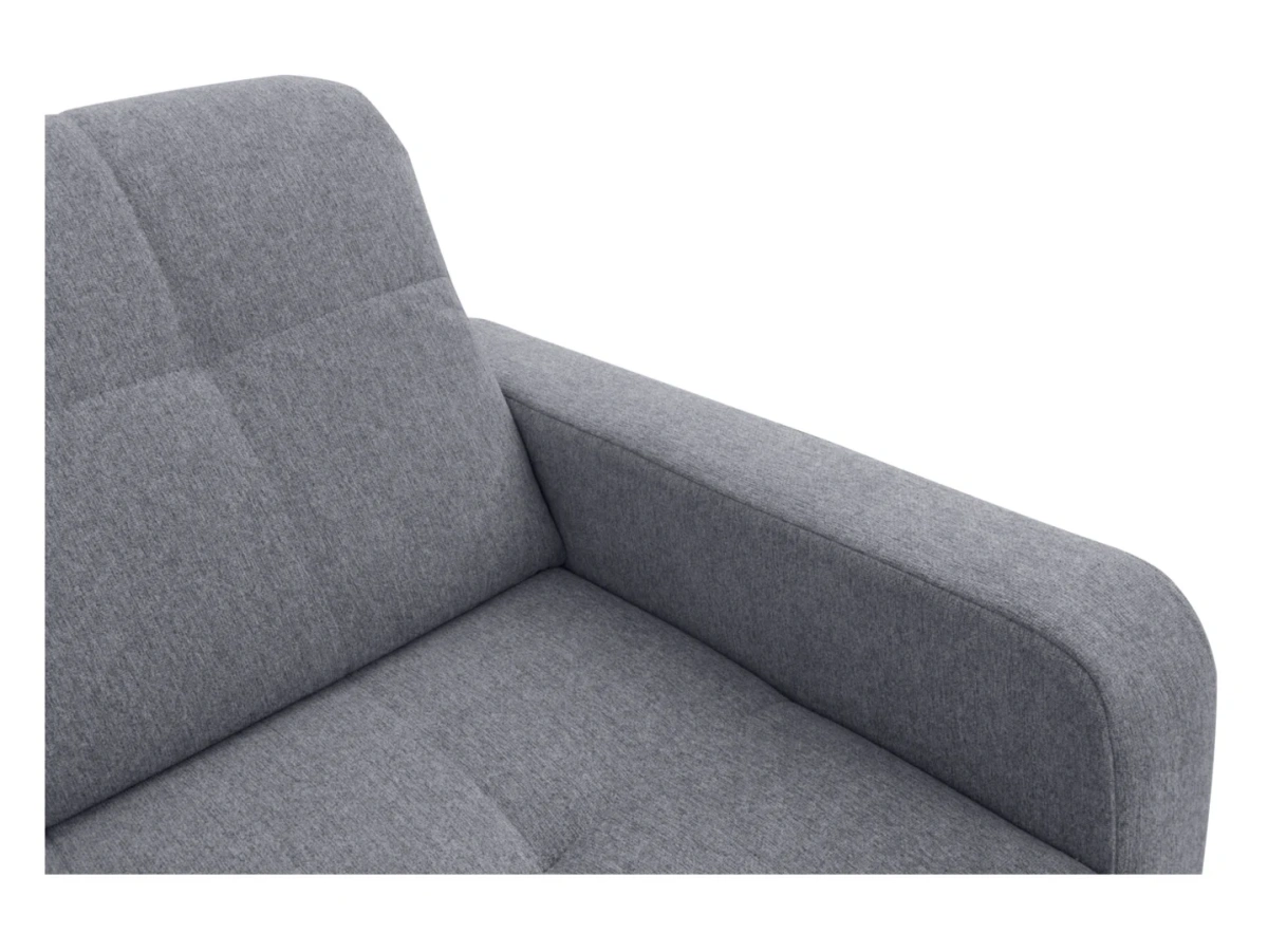 Narożniki lewostronny Lars rozkładany z pojemnikiem szaroniebieski BRW