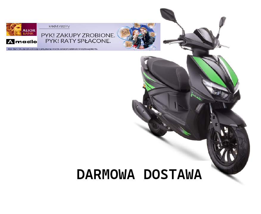 Skuter Junak 109 cm3 - Transport POLSKA GRATIS