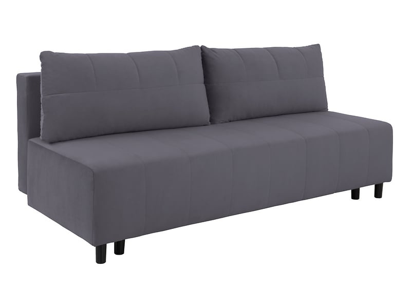 Sofa trzyosobowa Leila rozkładana z pojemnikiem szara BRW