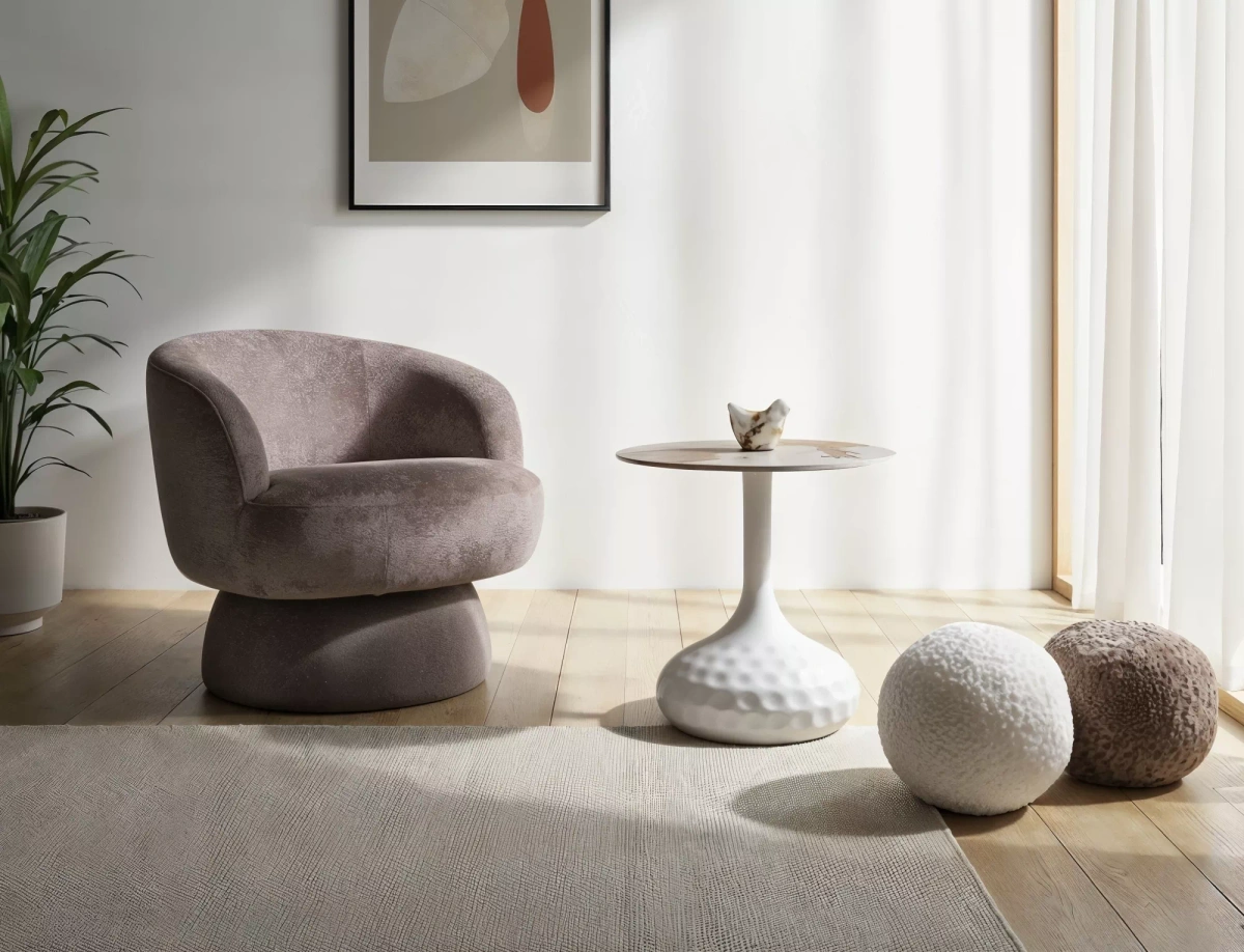 Fotel Cosmic Raven Ciemny beż Signal