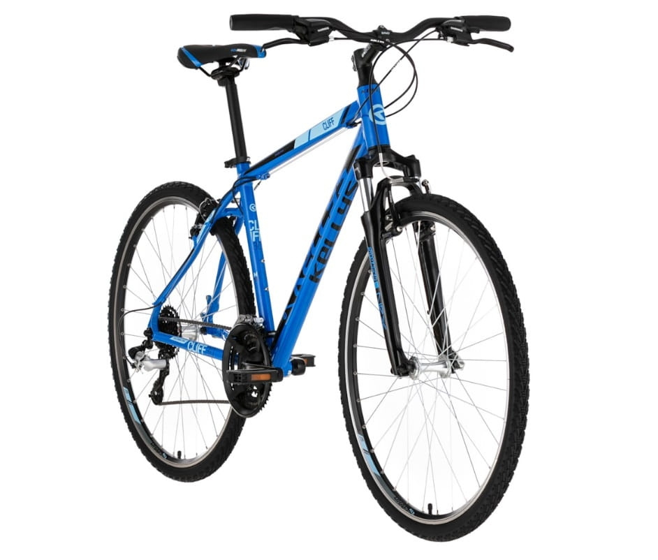 KELLYS CLIFF 30 NIEBIESKI KOŁA 28 2025 RAMA 17 S (155-170 CM) GRATIS POMPKA
