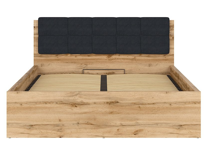 Łóżko Tetrix z pojemnikiem 160x200 dąb wotan BRW