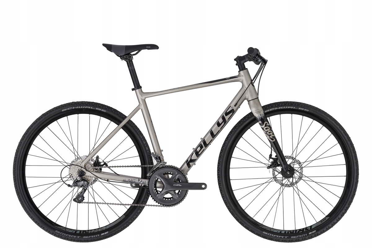 KELLYS SOOT 20 SZARY KOŁA 28 2025 RAMA L (180-190 CM) GRATIS POMPKA