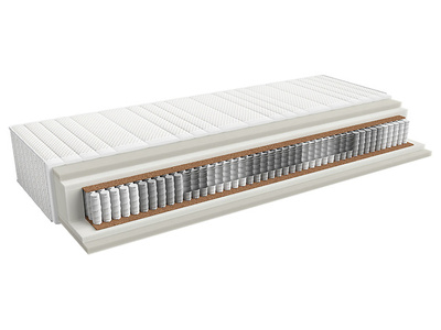 Materac sprężynowy multipocket ESTIVO Black Red White 140 x 200 x 28cm BRW