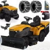 Traktor ogrodowy Stiga Estate 398 W SE 2cyl PŁUG 100cm + ŁAŃCUCHY
