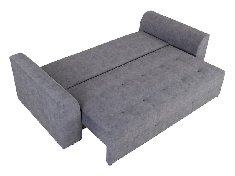 Sofa Tapicerowana Kanapa Royal IV ciemnoszara funkcja spania BRW
